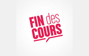Fin des cours