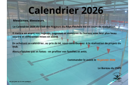 Calendrier 2026